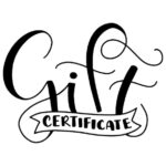 6 $25 Gift Certificates