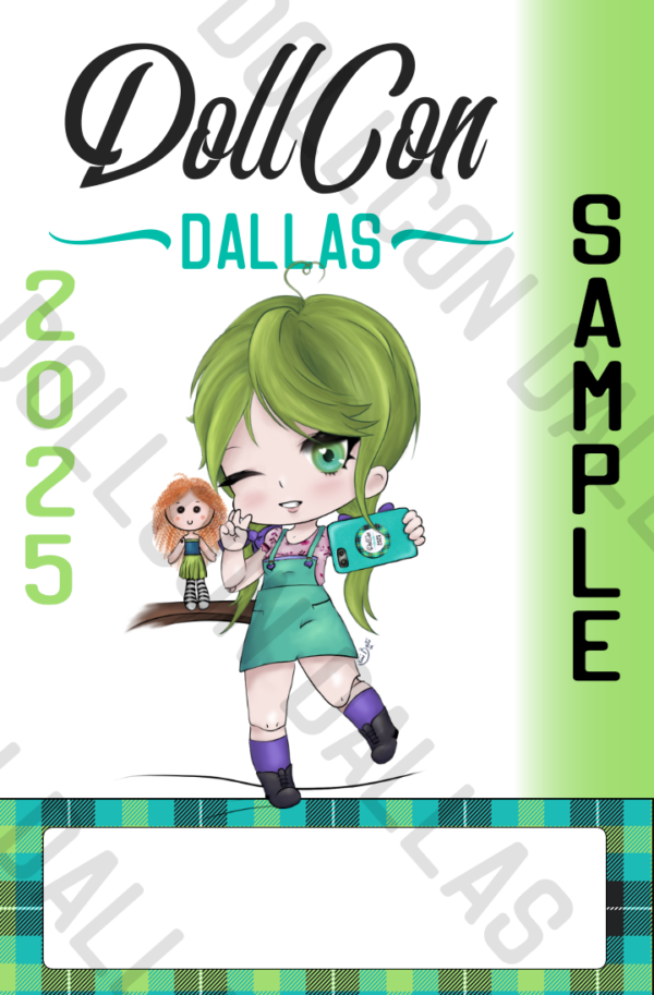 Attendee Badge Watermark 25